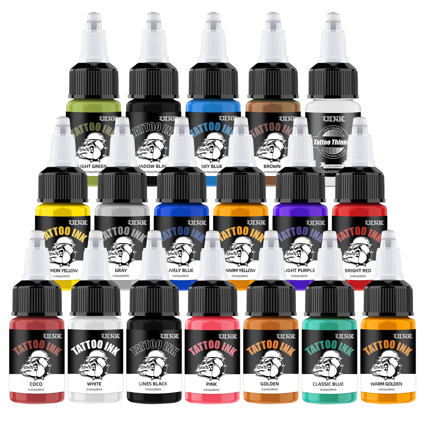 UINK TATTOO INK SET 18 Color